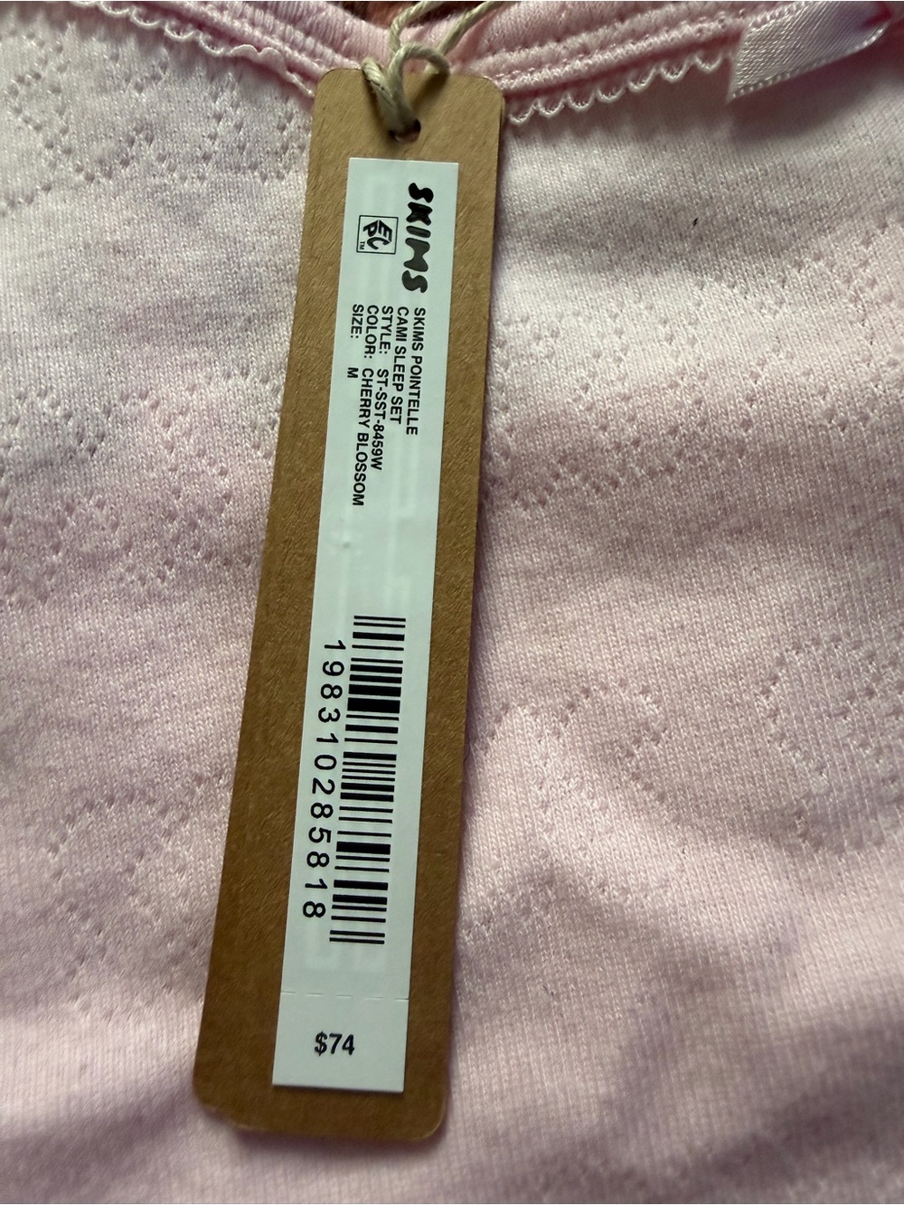 SKIMS NWT Cherry Blossom Cami Sleep Set PICS ADDED - Picture 7 of 7